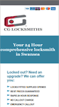 Mobile Screenshot of chrisgreylocksmiths.co.uk